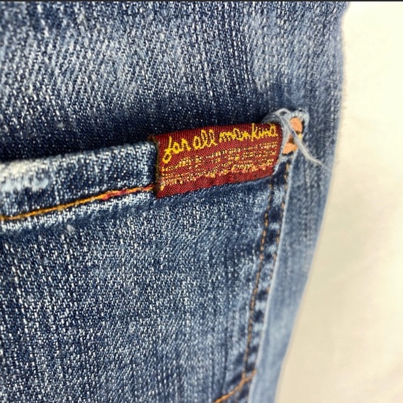 7 for All Mankind Cut Off shorts - 27 - Picture 7 of 8